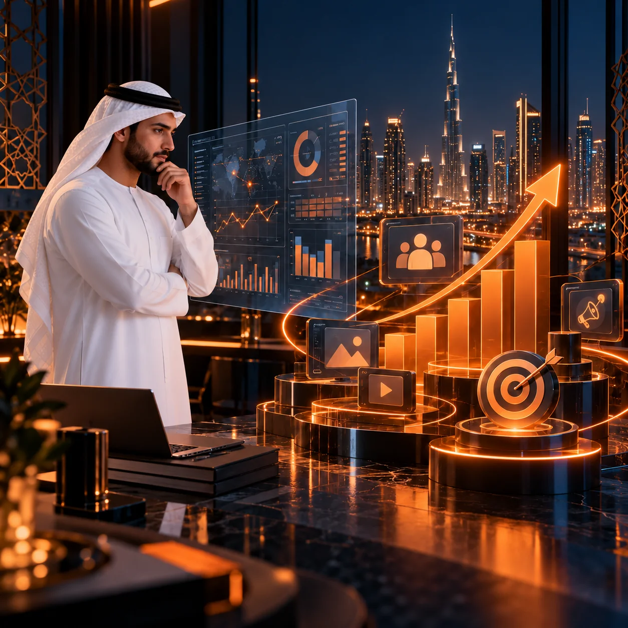 مسار إدارة السوشيال ميديا والتسويق الرقمي - أخطبوط